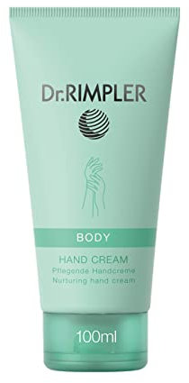 Dr. RIMPLER BODY Hand Cream - intensiv pflegende, feuchtigkeitsspendende und schnelleinziehende Handcreme - für alle Hauttypen geeignet