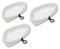 Microfibre Washable Cloth Pads to fit Pifco Steam Mops (Pack of 3)
