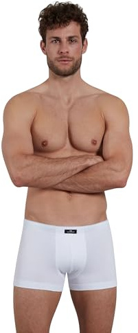 Götzburg Herren Pants, Baumwolle, Single Jersey, weiß Uni 8