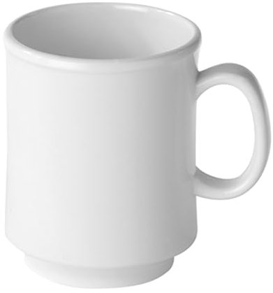 Pujadas Tasse Empilable Blanche en Mélamine Ø 7,5 cm Mélamine0,3