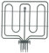 Europart Backofenheizung Heizelement Oberhitze 2150W 230V/523W 96V passend für Miele 4456990