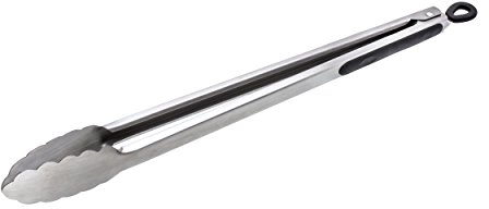 Grillzange XXL 45cm Edelstahl BBQ Essensausgabe auf Distanz Abstand