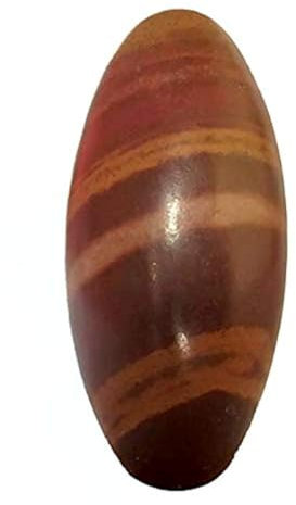 KLEO Stein Shiv Ling, Shiva Lingam, Narmada Narmadeshwar Indische Gott-Idole & Statuen (7,6 cm Medium)