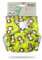 Petit Lulu Maxi NachtWindel | Höschenwindel (7-16 kg) Klett | Fluffy Organic | Bambus natürliche wiederverwendbare Stoffwindeln | Ohne Polyester (Affe)