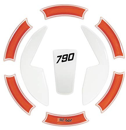 BIKE-label Tankpad Tankdeckel-Aufkleber kompatibel für KTM 790 Adventure R 660401