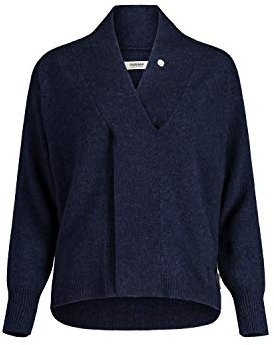 Maloja Damen Tortam Pullover, Westen und Körperstulpen, Mitternachtsblau, M