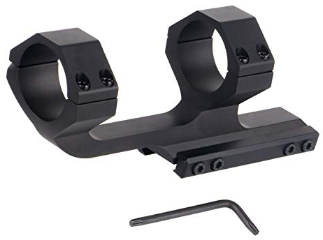 ToopMount aktischer Montageringe Mount mit Anschlagstift 30 mm Slim Profile Doppelringversatz für Picatinny-Schiene