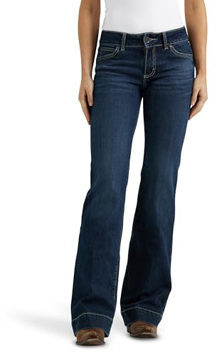 Wrangler - Retro Mae Mid Rise Stretch Boot Cut Jean, Jeans Donna