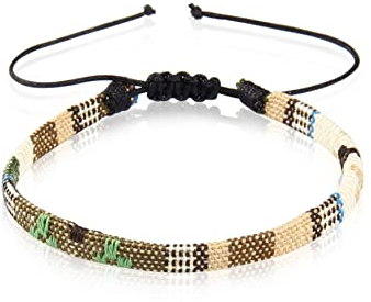 GD GOOD.designs Surfer Fußband Gelb gemustert Damen und Herren Bunt I Wasserfester Stoff I Fussband größenverstellbar (16-32cm) I Boho Ethno Fussbänder