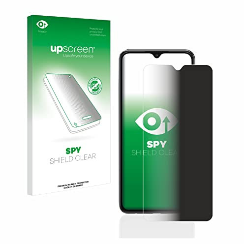 upscreen Anti-Spy Blickschutzfolie für Samsung Galaxy A23 5G Made in Germany, Privacy Screen Displayschutz-Folie [Sichtschutz, Blaulichtfilter]