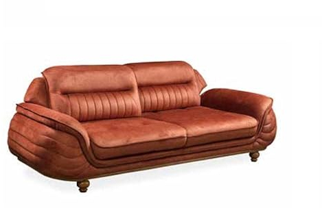Sofa 3 Sitzer Möbel Stoff Dreisitzer Sofas Luxus Wohnzimmer Klassisches Stil Neu