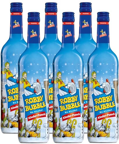 Robby Bubble Kinder-Punsch alkoholfrei (6x 0,75 l)