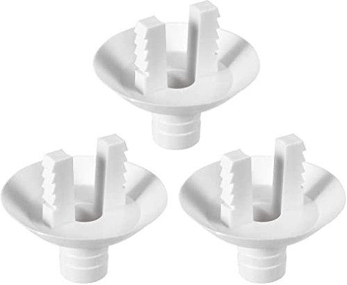 XYWHPGV Raccord de coude de connecteur de tuyau de vidange de climatiseur pour unités Mini-Split et unité AC de fenêtre 28mm 3 pièces(25fcf e8ca4 745b4 b3859 55312 f6b4d