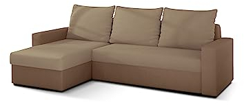 All4All Ecksofa Roma mit Bettfunkcion,Möbel, L-Form, Couch mit Bettkasten,Schlafsofa mit Ottomane, Sofaeck Modern,Polstersofa,Klein, Bilig,Folding,Sofa Bed,Cord, 23 (Alova07+Alova66)