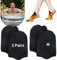 2 Pairs Neoprene Toe Warmers, Reusable Toe Covers for Cold Plunge & Ice Baths at Home(M)