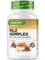 Pilz Komplex - 180 Kapseln - Hochdosiert mit 1500 mg Extrakt pro Tagesdosis - 32% Polysaccharide - Löwenmähne (Hericium), Reishi, Cordyceps, Shitake & Agaricus Blazei - Vegan