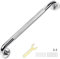 sunzone 2 PCS Bathroom Grab Bars Handle, 20-inch Anti Slip Grab Bars, Chrome SUS 304 Stainless Steel Bathroom Shower Handles,Safety Hand Rail Support, Grab Bars for Senior Handicap Elderly Injury
