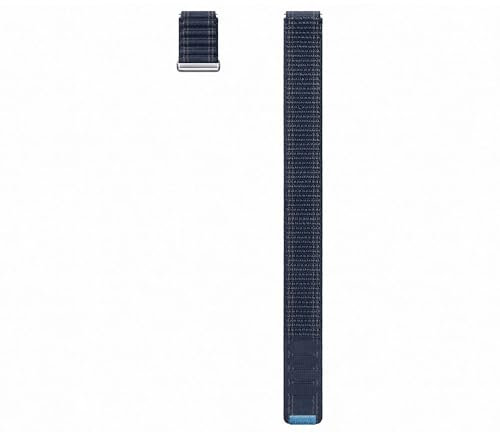 Samsung Fabric Band Cinturino in tessuto (M/L) per Galaxy Watch4 | Watch5 | Watch6 | Watch FE | Watch7 Series, Navy