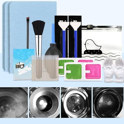 FGXY Kit Di Pulizia Della Fotocamera, Sensore Di Pulizia Del Liquido Slr Miniatura Full Frame Slr, Kit Di Pulizia Dell'Obiettivo Della Fotocamera, Adatto Per Fotocamere Slr, Fotocamere Digitali