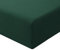 RUIKASI Drap Housse 140x200 Vert Foncé - Drap Housse 140 x 200 Bonnet 30cm Matelas en Microfibre 2 Personnes, Très Doux et Respirant avec Élastique Tout Autour