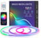 Neon LED Strip 1m, IP67 Waterproof Silikon LED Streifen mit Fernbedienung und App-Steuerung, 5V RGB LED Band Neon Seil Lampe, DIY-Formen, Musik Sync für Innen-Außendekoration