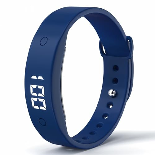 findtime Digitaluhr Damen Herren Digital Armbanduhr Schrittzähler Fitnessarmband Fitnessuhr ohne App und Handy Fitness Tracker Mädchen Junge Uhr Wecker Wasserdicht Kalorien