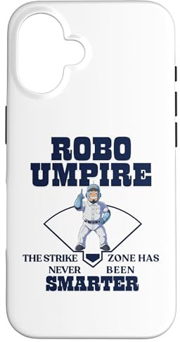 Robo Umpire Strike Zone Has Never Been Smarter Baseball Fan Case for iPhone 16