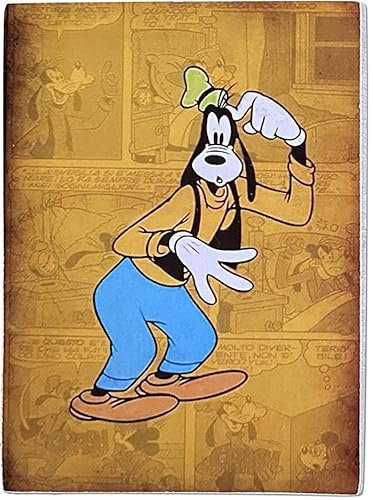 Disney Goofy Goofy Fridge Magnet (Magnet) for Collectible Bedroom Fridge Print on Wood 10 x 6 cm