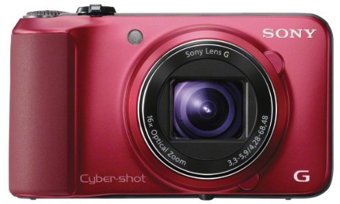 Sony Cyber-shot DSC-HX10V 18.2 MP Exmor R CMOS Digital Camera with 16x Optical Zoom and 3.0-inch LCD Red (Renewed)