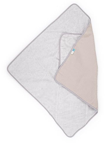 Liebes von priebes WALTER Sommereinschlagdecke | Aus Waffelpique und Frottee, Kuscheldecke Baumwolle für Auto-Kindersitz, ab Geburt 0-12 Monate