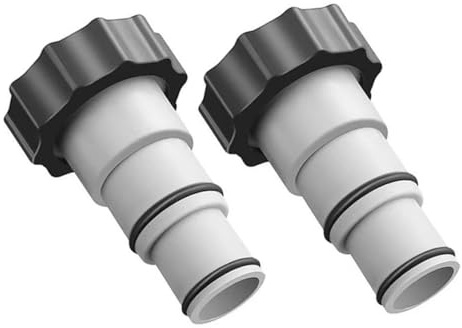 jojofuny 2 pièces Adaptateur Pompe Filtre Piscine à Type Lot Raccord de Remplacement Facile à Installer pour Tuyau Pompe Piscine