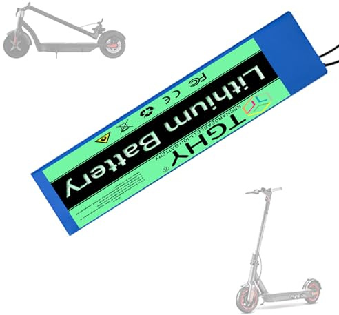 TGHY Batteria al Litio per Monopattino Elettrico da 36 Volt, 36 V, 6 Ah, 7,8 Ah, Ricaricabile, Pieghevole, Batteria Integrata per Hoverboard, Skateboard, Motore da 280,8 W,36v 6ah,XT60+SM