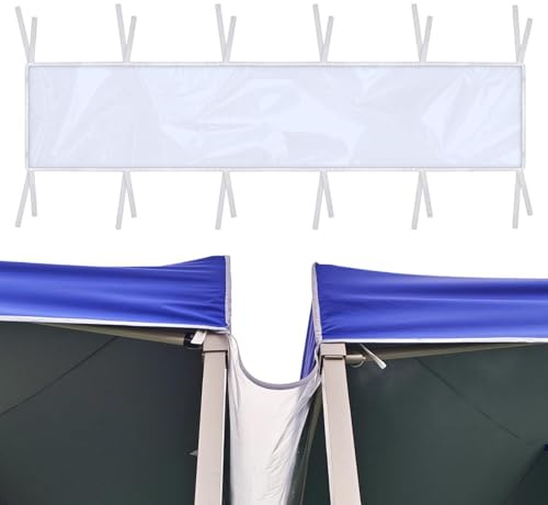 Regenrinne Źelt Pavillon 250cm PVC wasserdicht Abfluss Verbindung transparent Wetterschutz Outdoor Camping Zubehör Anti Leck Schutz System
