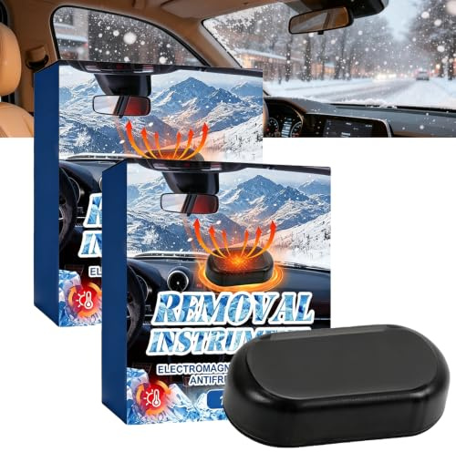 Electromagnetic Wave Anti Freezing and Snow Removal Device (2pcs)