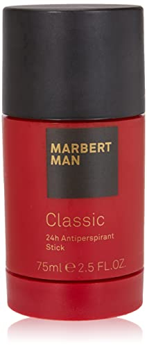 Marbert Classic homme/ man, 24 Hour Antiperspirant Stick, 1er Pack (1 x 75 ml)