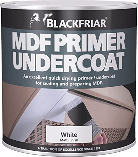 Blackfriar bkfmdfp1l 1 Liter Schnell trocknend MDF Acryl Primer Unterwolle P, BKFMDFP500
