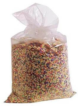PARTY DISCOUNT ® Sack mit 10 kg Konfetti, bunt