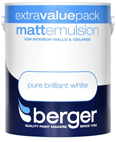 Berger Vinyl Matt 3L White, 273201