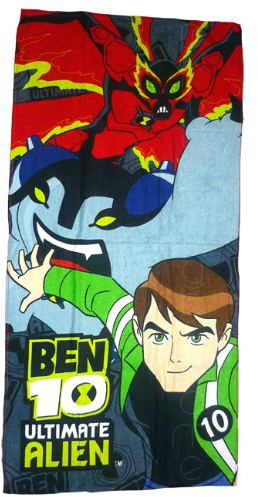 Original Ben 10 Alien Force Badetuch/Handtuch/Strandtuch 140x70 cm NEU Baumwolle