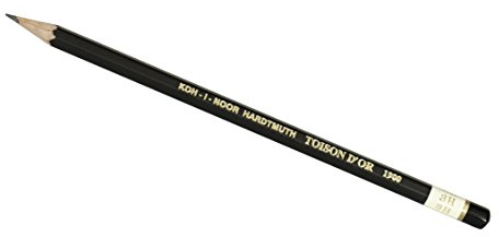 KOH-I-NOOR TOISON D'oder 3H Bleistift, 12 Stück