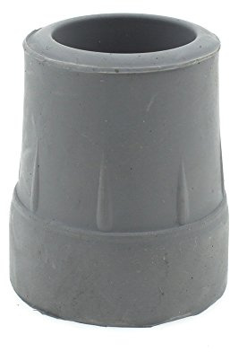 Lifeswonderful - 2 Stück Strapazierfähige Gummifuß 25mm Für Krücken, Gehstöcke, Gehböcke oder Gehhilfe