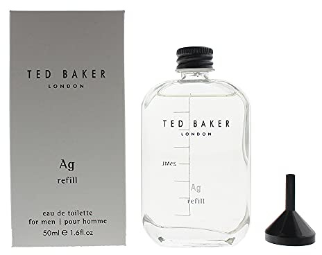 Ted Baker Tonics – Ag (Silber) – Herren Nachfüllflasche 50 ml – Eau de Toilette
