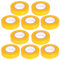 10 Stück PVC Isolierband Klebeband 10 Meter lang 15 mm breit -gelb-