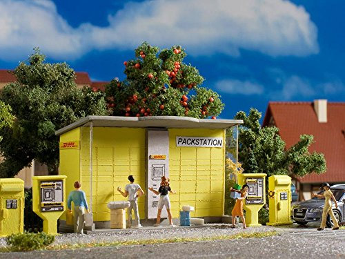 Kibri Modell: Packstation mit Briefkasten, Modern, H0, für Kinder, unisex