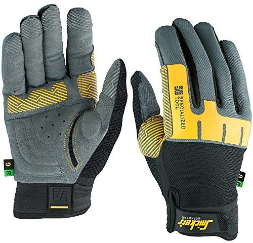Snickers 95984804007 Size 7 Specialized Tool Right Glove - Grey/Black