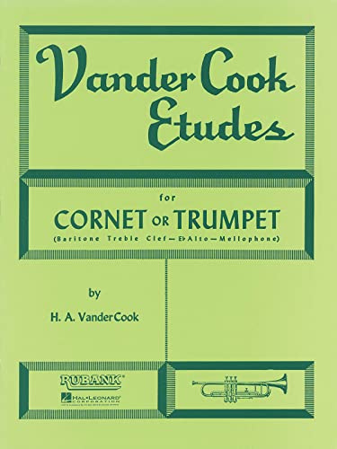 Hal Leonard - VanderCook Etudes für Trompete / Kornett (englisch)