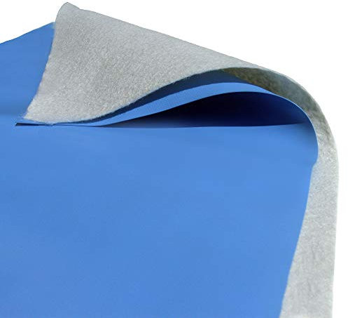 Blue Wave NL1539 - Rivestimento ovale per piscine fuori terra, 3,5 m x 6,5 m, grigio
