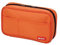 Lihit Lab Federmappe mit Doppelreißverschluss, Orange, Standard: 7.9 x 2.0 x 4.7