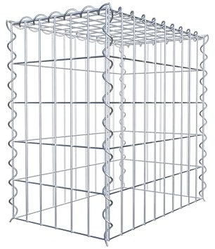 GABIONA Montage-Panier Gabion typ3 50 x 50 x 30 cm, Largeur de Maille 5 x 10 cm, neu