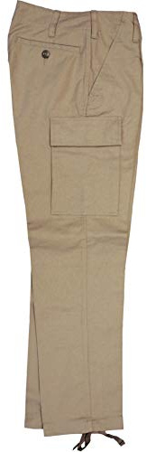 Leo Köhler Original German Army Field Trousers, Men, 100, khaki, 32 (70)